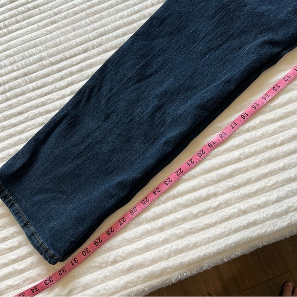 Levi’s 503 women straight leg Dk blue jean zip front, High rise, 5 pocket Sz 16 - Picture 16 of 16